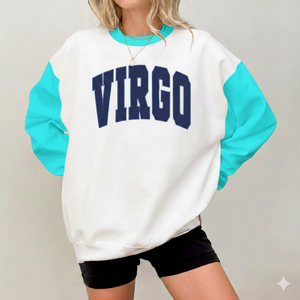 Sudadera de cuello alto extragrande de forro polar tejido personalizada para mujer, top informal de invierno de ajuste holgado con logo frontal, poliéster/algodón, estilo urbano - Product Image 1