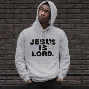 Sweat à capuche universitaire Jesus Blessed pour hommes, femmes et jeunes, avec logo personnalisé, patch en chenille, en molleton de coton, vente en gros - Product Image 3