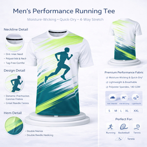 Débardeur de course personnalisé entièrement imprimé par sublimation pour hommes et femmes, anti-humidité, séchage rapide, dos nageur, vente en gros - Product Image 5
