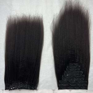 Proveedor barato Extensión de cabello, extensión vietnamita Original 100% extensión de cabello natural Clip INS no enredo no desprendimiento - Product Image 3