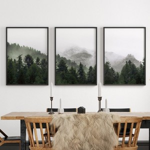 Pine Wood Scandinavian Wall Gallery <b>Frame</b> Set 3-Piece Eco-friendly Handmade Durable | Aqudus Saleem - Product Image 1
