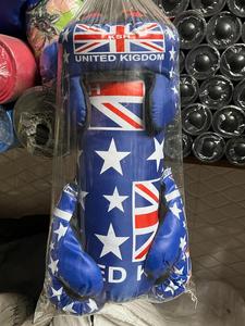 Kit de Boxeo Deportivo para Niños Champ Junior, 1 Saco de Boxeo de Cuero, 1 Protector de Cabeza, 2 Guantes de Boxeo, Ligero y Duradero - Product Image 6