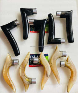 Corne naturelle fabriquée au Yémen Poignée de meilleure qualité Couleur noire et naturelle Corne du Yémen Corne à boire de boeuf de buffle pour la fabrication de poignée - Product Image 4