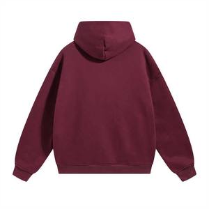 Sweat-shirt à capuche unisexe coupe-vent et respirant pour l'hiver, faible MOQ, prix abordable, 80/20 coton polyester, sweat-shirts pour hommes - Product Image 6