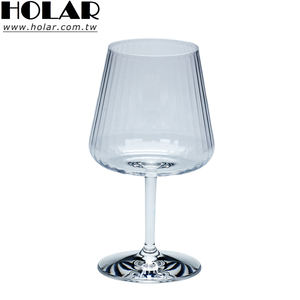 [Holar] Vasos de Vino de Plástico Reutilizables de 20 oz con Claridad Similar al Vidrio, Hechos en Taiwán, para Bodas, Aniversarios y Hostelería - Product Image 1