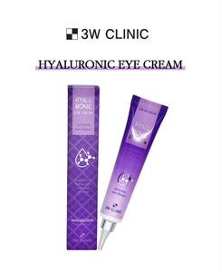Crema de Ojos con Ácido Hialurónico 3W CLINIC 40ml, Crema Coreana K-Beauty para el Contorno de Ojos, Hidratación Profunda con Ácido Hialurónico - Product Image 6