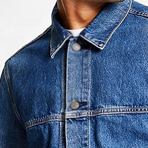 Vestes en jean unisexes en gros, prix direct usine, imperméables, coupe-vent, style streetwear à capuche - Product Image 4