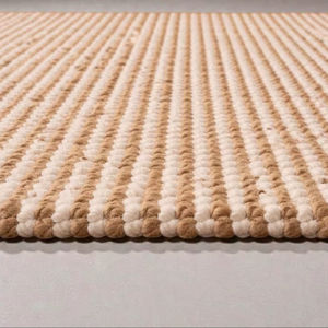 Alfombra de Yute y Lana Hecha a Mano, Alfombra Natural Trenzada Ecológica, Alfombra Rústica Estilo Boho para Sala de Estar, Dormitorio, Decoración del Hogar - Product Image 3