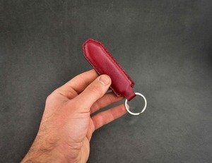 Vintage Genuine Leather <b>Custom</b> Handmade Multi-function Bottle Opener <b>Key</b> Holder Keychain Laser Embossed Printing Stylish <b>Keys</b> - Product Image 4