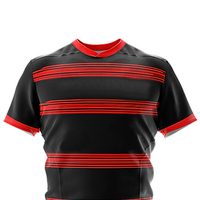Uniforme de rugby de haute qualité à bas prix, respirant, séchage rapide, logo personnalisé, manches courtes, uniforme de rugby par sublimation avec OEM