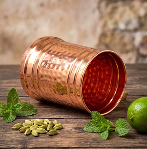 Taza Moscow Mule de Cobre Puro Clásica de Lujo FAIZA CRAFT, Personalizada Directo de Fábrica, Ecológica, con Revestimiento de Acero Inoxidable - Product Image 2