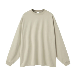 Sweat-shirt à col rond délavé à l'acide pour hommes et femmes, style vintage streetwear, surdimensionné, fabrication OEM ODM - Product Image 3