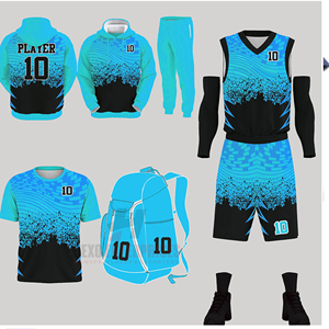 Ensemble complet d'uniformes personnalisés pour équipes de basketball – Fournisseur direct OEM en gros – Marque privée disponible – Logo et couleur personnalisés - Product Image 1