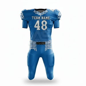 Uniforme de Fútbol Americano 2026 con Logotipo Personalizado Impreso |   Camiseta de Fútbol Unisex de Manga Corta |   Servicio OEM de Color Personalizado - Product Image 1