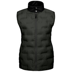 Chaleco acolchado sin mangas, ligero, impermeable, transpirable, cortavientos, plegable, de talla grande, para mujer, de poliéster, para invierno. - Product Image 6