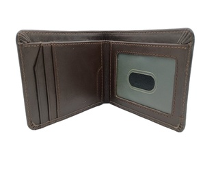Cartera de Cuero Genuino para Hombre, Diseño Personalizado de Alta Calidad, Bajo MOQ, Venta al Por Mayor, Cartera Corta Premium - Product Image 6
