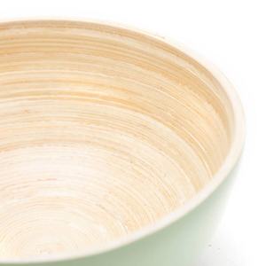 Ensemble de vaisselle en bambou de couleur personnalisée en gros bol à fruits jetable plateau en bois écologique contact alimentaire ustensiles de cuisine sûrs - Product Image 4