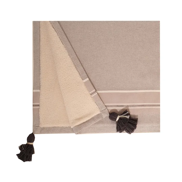 Manta de algodón para decoración del hogar, colchas de estilo de lujo, supersuaves, 130x170 cm