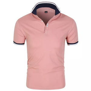 Camiseta de Golf Personalizada 100% Algodón, Secado Rápido, Verano, para Hombre y Mujer, Tela Twill, Venta al Por Mayor - Product Image 1
