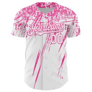 Maillot de baseball personnalisé à manches courtes, uniforme d'équipe entièrement boutonné, antibactérien, col en V, sangle en T, 100 % coton, été, printemps, hiver - Product Image 2