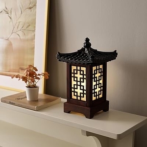 Lampe de table en bois massif au fini naturel pour salon, bureau à domicile, design d'intérieur moderne, éclairage pour chambre à coucher - Product Image 3