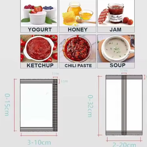 Machine de remplissage et d'emballage latéral de sachets liquides FFS 10ML 200ML pour la sauce soja, machine d'emballage liquide automatique haute précision - Product Image 6