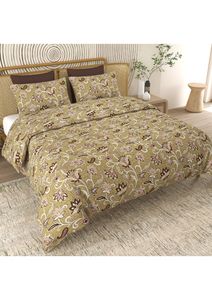 Parure de lit moderne de haute qualité à imprimé floral, 100 % coton, 3 pièces, toutes saisons - Product Image 2
