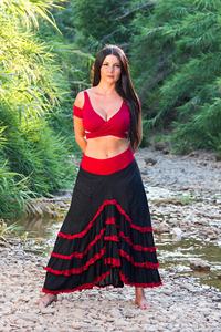 Mini-jupe légère pour femme, style bohème, avec ourlet en dentelle, en coton, fluide et féerique, idéale pour l'été et les festivals - Prix de gros - Product Image 2