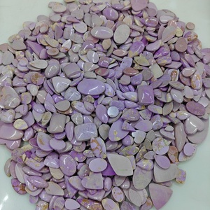 Lot de cabochons en phosphosiderite naturelle, vente en gros de pierres précieuses en phosphosiderite pour la fabrication de bijoux - Product Image 1