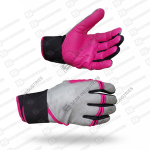 Gants de frappe de baseball professionnels en cuir de vachette véritable personnalisés SAAR INDUSTRIES, respirants, légers et durables - Product Image 5