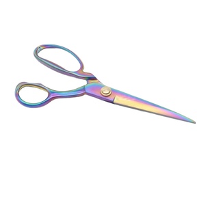 Ciseaux de tailleur 10'' en acier inoxydable avec revêtement en titane, ciseaux de couture professionnels en acier inoxydable pour la coupe des tissus - Product Image 6