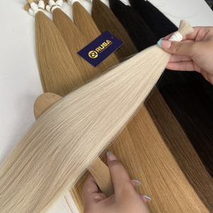 Extensiones de Cabello Humano Virgen Liso Rusahair, Color Claro, Cabello Vietnamita a Granel, Mechones de Una Sola Capa con Puntas Completas para Salón - Product Image 3