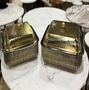 Nueva Cacerola Metálica Colgante con Tapa, Calentador de Alimentos con Soporte, Plato para Servir Buffet - Product Image 4