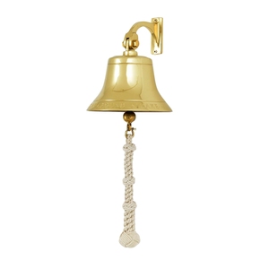 Campana náutica de hierro hecha a mano con acabado de recubrimiento en polvo negro mate para decoración, para decoración exterior, para decoración interior. - Product Image 3