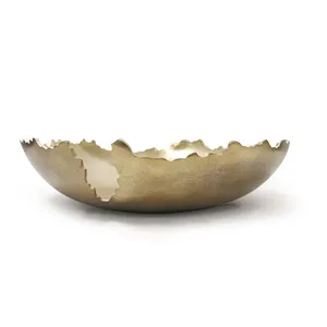 Handmade <b>Ceramic</b> Eco-Friendly Decorative Bowl Shape Wabi Sabi Design Solid Color American Style Vintage Style Home Dcor Piece - Product Image 1