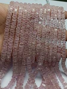 Morganita Azul Natural de 5-8 mm, Cuentas Facetadas en Forma de Perno, 18 Pulgadas, Calidad Superior, Marca M.Y.GEMS, 210 Quilates, Joyería Personalizable - Product Image 5