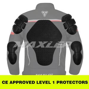 Veste courte en textile respirant pour homme, homologuée CE, légère, coupe-vent, imperméable, protection, grande taille, pour moto - Product Image 6