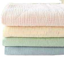 Oeko tex Manufacturer  Sustainable Polyester Cotton Muslin Fabric With Soft Finish and Customized Designs For home Textile Goods