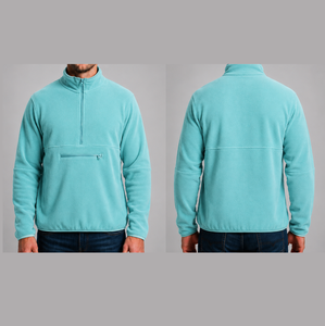 Vêtements d'extérieur personnalisés TANVEX – Sweat-shirts de haute qualité à quart de zip avec poches zippées – Style sweat-shirt à prix bas et faible MOQ - Product Image 6