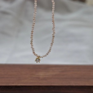 Women's High-End Versatile Necklace Light Luxury Natural <b>Crystal</b> Zircon with Niche Design Collarbone Chain - Product Image 2