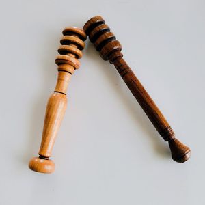 Cuchara de miel de madera natural hecha a mano, palo para remover miel, para té, café y accesorios para servir el desayuno - Product Image 5