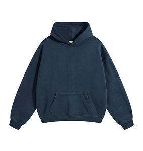 Sweat à capuche de luxe à épaules tombantes |   Sweat à capuche surdimensionné en molleton de coton épais |   Fabricant de vêtements streetwear sur mesure - Product Image 3