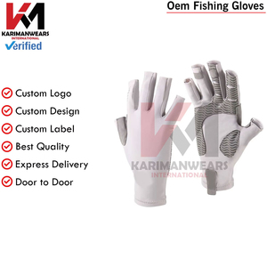 Gants de pêche antidérapants pour la protection des doigts, pour sports de plein air, fournisseur en gros, OEM ODM, logo personnalisé, approvisionnement en vrac - Product Image 6