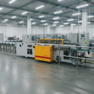 Línea de Producción de Cajas de Cartón Corrugado Totalmente Automática, Máquina de Coser Cajas de Cartón, Maquinaria de Embalaje Industrial de Alta Velocidad - Product Image 1