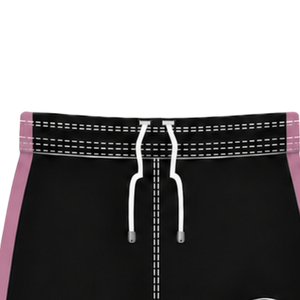 Black and Dusty <b>Pink</b> Football <b>Shorts</b> Breathable Athletic Team Training Uniform Quick Dry Sportswear Elastic Drawstring Waist - Product Image 5