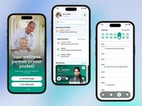 Développement d'applications mobiles de réservation et de location pour entreprises (Android/iOS) : Gestion des planning, des dashboards familiaux et des soignants