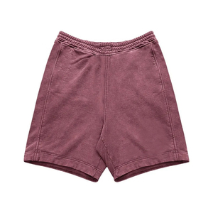 Shorts pour hommes de haute qualité, style streetwear, 100% coton, couleur unie, utilisation en extérieur, taille élastique, séchage rapide, vente flash - Product Image 4
