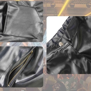 กางเกงขาสั้นหนังผู้ชายดีไซน์ล่าสุดสั่งทำได้ ขายส่ง กางเกงขาสั้นลำลองและออกกำลังกาย กางเกงขาสั้นผู้ชายน้ำหนักเบา ราคาถูก - Product Image 4