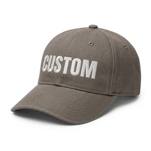 Custom Men's <b>Dad</b> <b>Hat</b> Cotton Adjustable Baseball Cap Custom Logo Casual Streetwear Wholesale Headwear Clothing Manufacturer - Product Image 3