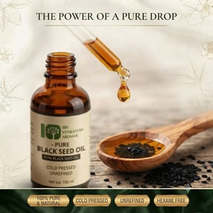 Black Seed Oil Cosmetic Grade Nigella Sativa Seed Oil for Personal Care Soap Making <b>Hair</b> Care Bulk Supply Export - Product Image 4